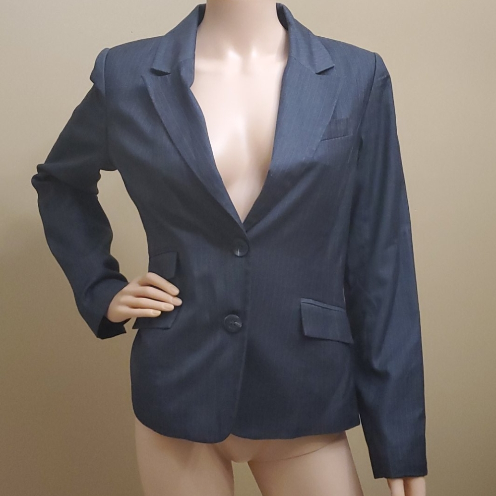 Pinstriped blazer